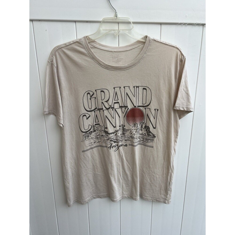 Time And Tru Women's XL Grand Canyon Top Short Sleeve
